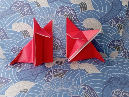Оригами-клуб. Мастер-класс по оригами «Лисички-сестрички»