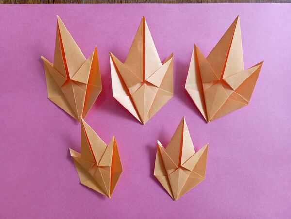 Оригами-клуб. Мастер-класс по оригами «Кленовый лист»